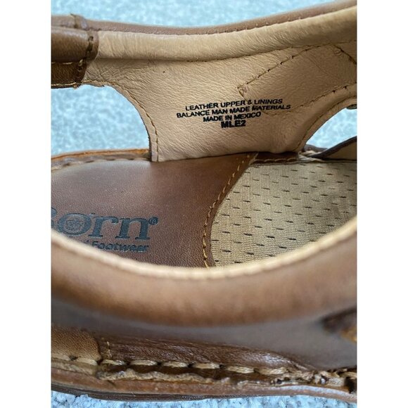 BORN Men's Leather Fisherman Sandals  Size 8 - Picture 8 of 10